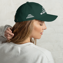 Load image into Gallery viewer, DCYG NERDS White Logo Dad hat
