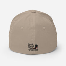 Load image into Gallery viewer, DCYG Black Red Bottoms Structured Twill Cap
