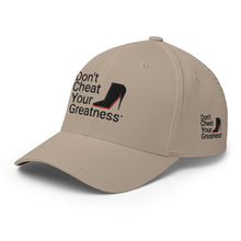 Load image into Gallery viewer, DCYG Black Red Bottoms Structured Twill Cap
