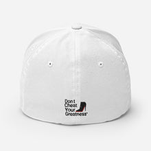 Load image into Gallery viewer, DCYG Black Red Bottoms Structured Twill Cap

