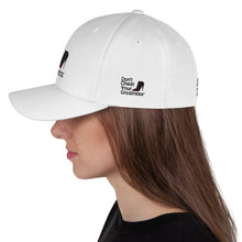 Load image into Gallery viewer, DCYG Black Red Bottoms Structured Twill Cap
