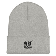 Load image into Gallery viewer, DCYG Black People Cuffed Beanie
