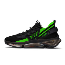 Load image into Gallery viewer, DCYG X2 Green &amp; Black Air Max React Sneakers - Black
