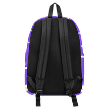Load image into Gallery viewer, DCYG DRIP NX White &amp; Purple Cotton Backpack
