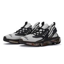 Load image into Gallery viewer, DCYG Grey &amp; White Air Max React Sneakers - Black
