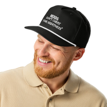Load image into Gallery viewer, NERDS White Logo Golf rope cap

