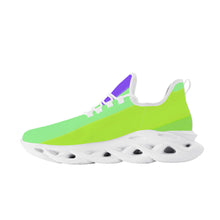 Load image into Gallery viewer, DCYG Purple ,Blue &amp; Green 2nd Edition B Flex Control Sneaker - White Mens/Womens sizes 5-14
