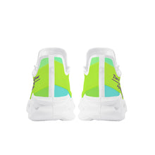 Load image into Gallery viewer, DCYG Purple ,Blue &amp; Green 2nd Edition B Flex Control Sneaker - White Mens/Womens sizes 5-14
