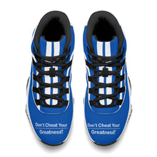 Load image into Gallery viewer, DCYG 100's High Top Air Retro Sneakers - Black
