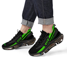 Load image into Gallery viewer, DCYG X2 Green &amp; Black Air Max React Sneakers - Black
