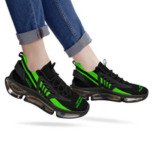 Load image into Gallery viewer, DCYG X2 Green &amp; Black Air Max React Sneakers - Black
