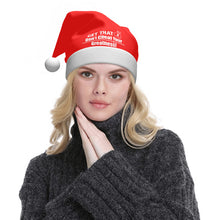 Load image into Gallery viewer, DCYG Get That Bag Adult Plush Christmas Hat
