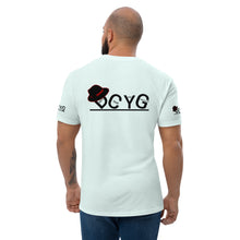 Load image into Gallery viewer, DCYG Black Fadora &amp; Black logo Short Sleeve T-shirt
