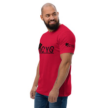 Load image into Gallery viewer, DCYG Black Fadora &amp; Black logo Short Sleeve T-shirt

