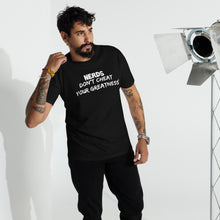 Load image into Gallery viewer, DCYG 24 NERDS White Logo Men’s premium heavyweight tee
