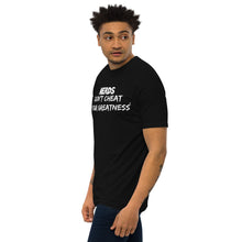 Load image into Gallery viewer, DCYG 24 NERDS White Logo Men’s premium heavyweight tee
