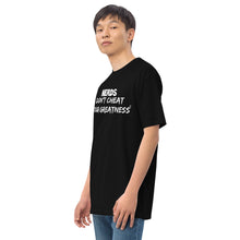 Load image into Gallery viewer, DCYG 24 NERDS White Logo Men’s premium heavyweight tee
