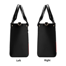 Load image into Gallery viewer, 45 Dgr White Logo &amp; Red, White &amp; Black Multiple Sizes Upgraded Luxury Women PU Leather Handbag
