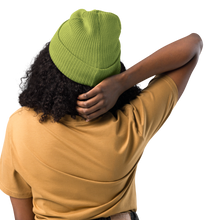 Load image into Gallery viewer, E9 Edition Organic ribbed beanie
