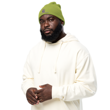 Load image into Gallery viewer, E9 Edition Organic ribbed beanie
