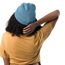 Load image into Gallery viewer, E9 Edition Organic ribbed beanie
