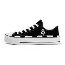 Load image into Gallery viewer, E9 Edition Unisex Classic Low Top Canvas Shoes - White
