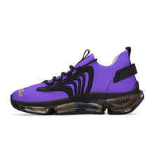 Load image into Gallery viewer, DCYG Purple &amp; Gold Air Max React Sneakers - Black
