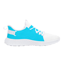 Load image into Gallery viewer, DCYG White &amp; Powder Blue NP5 Mesh Knit Shoes Mens up to size 11 only
