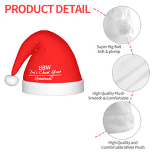 Load image into Gallery viewer, DCYG BBW Adult Plush Christmas Hat
