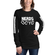 Load image into Gallery viewer, DCYG NERDS Unisex Long Sleeve Tee
