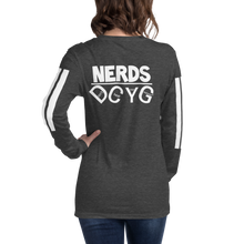 Load image into Gallery viewer, DCYG NERDS Unisex Long Sleeve Tee
