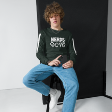 Load image into Gallery viewer, DCYG NERDS White Logo  Unisex Long Sleeve Tee
