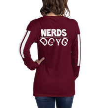 Load image into Gallery viewer, DCYG NERDS Unisex Long Sleeve Tee
