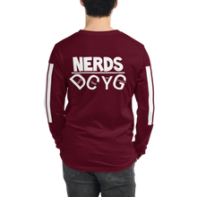 Load image into Gallery viewer, DCYG NERDS Unisex Long Sleeve Tee
