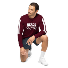 Load image into Gallery viewer, DCYG NERDS White Logo  Unisex Long Sleeve Tee

