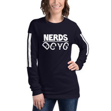 Load image into Gallery viewer, DCYG NERDS Unisex Long Sleeve Tee
