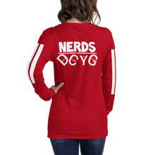 Load image into Gallery viewer, DCYG NERDS Unisex Long Sleeve Tee
