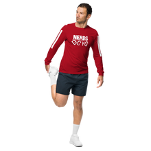 Load image into Gallery viewer, DCYG NERDS White Logo  Unisex Long Sleeve Tee
