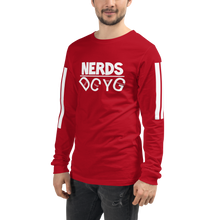 Load image into Gallery viewer, DCYG NERDS Unisex Long Sleeve Tee
