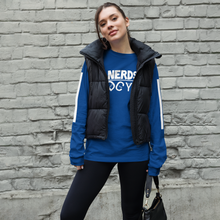 Load image into Gallery viewer, DCYG NERDS White Logo  Unisex Long Sleeve Tee
