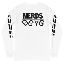 Load image into Gallery viewer, DCYG NERDS Unisex Long Sleeve Tee
