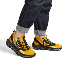 Load image into Gallery viewer, DCYG X2 Orange &amp; Yellow  Air Max React Sneakers - Black
