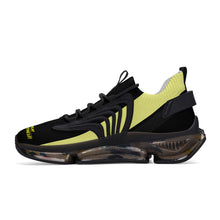 Load image into Gallery viewer, DCYG X2 Black &amp; Yellow  Air Max React Sneakers - Black

