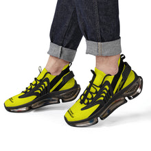 Load image into Gallery viewer, DCYG X2 Yellow Air Max React Sneakers - Black
