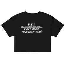 Load image into Gallery viewer, DCYG DEI Women’s crop top
