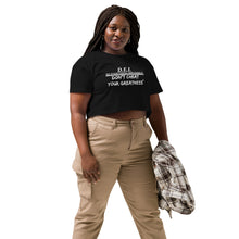 Load image into Gallery viewer, DCYG DEI Women’s crop top
