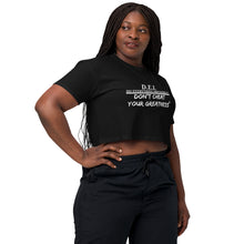 Load image into Gallery viewer, DCYG DEI Women’s crop top
