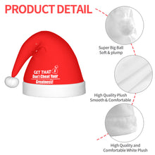 Load image into Gallery viewer, DCYG Get That Bag Adult Plush Christmas Hat
