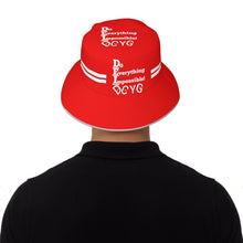 Load image into Gallery viewer, DCYG DEI 24 White &amp; Red Bucket Hat
