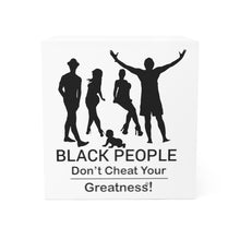Load image into Gallery viewer, Black People Note Cube
